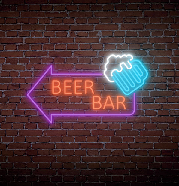 Bar Beer Neon Sign