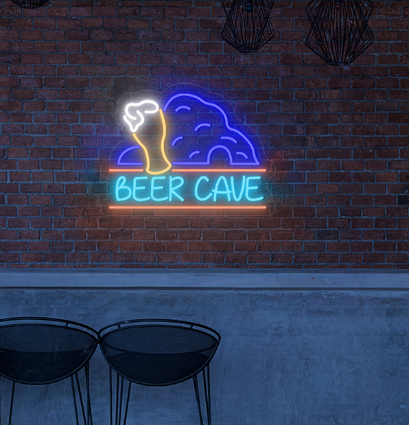Beer Cave Neon Sign
